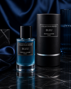 Chronique Bleu – Collection Privée L'Authentique | Eau de Parfum Mixte 50 ml | Aromatique Ambré Boisé
