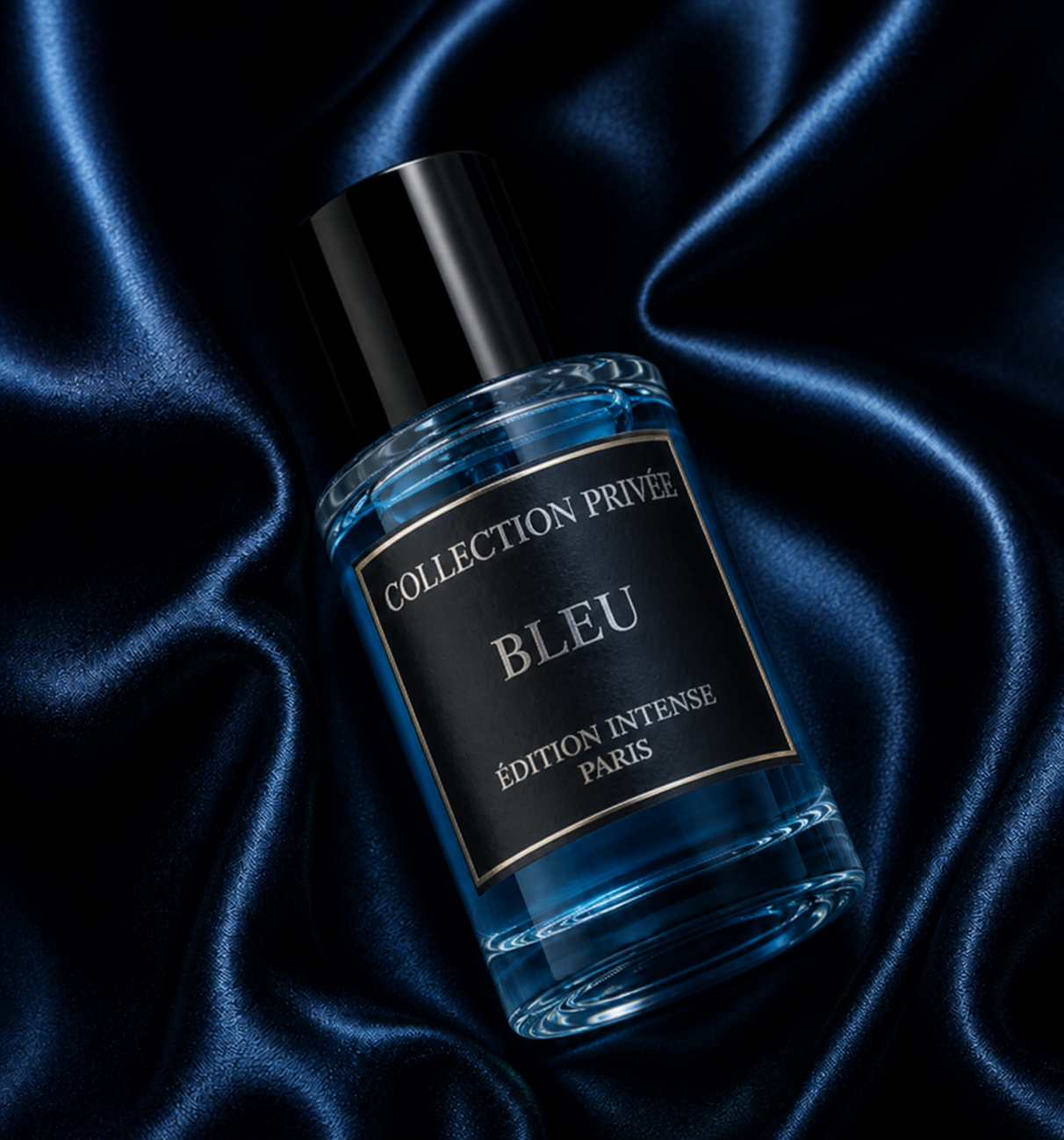 Chronique Bleu – Collection Privée L'Authentique | Eau de Parfum Mixte 50 ml | Aromatique Ambré Boisé