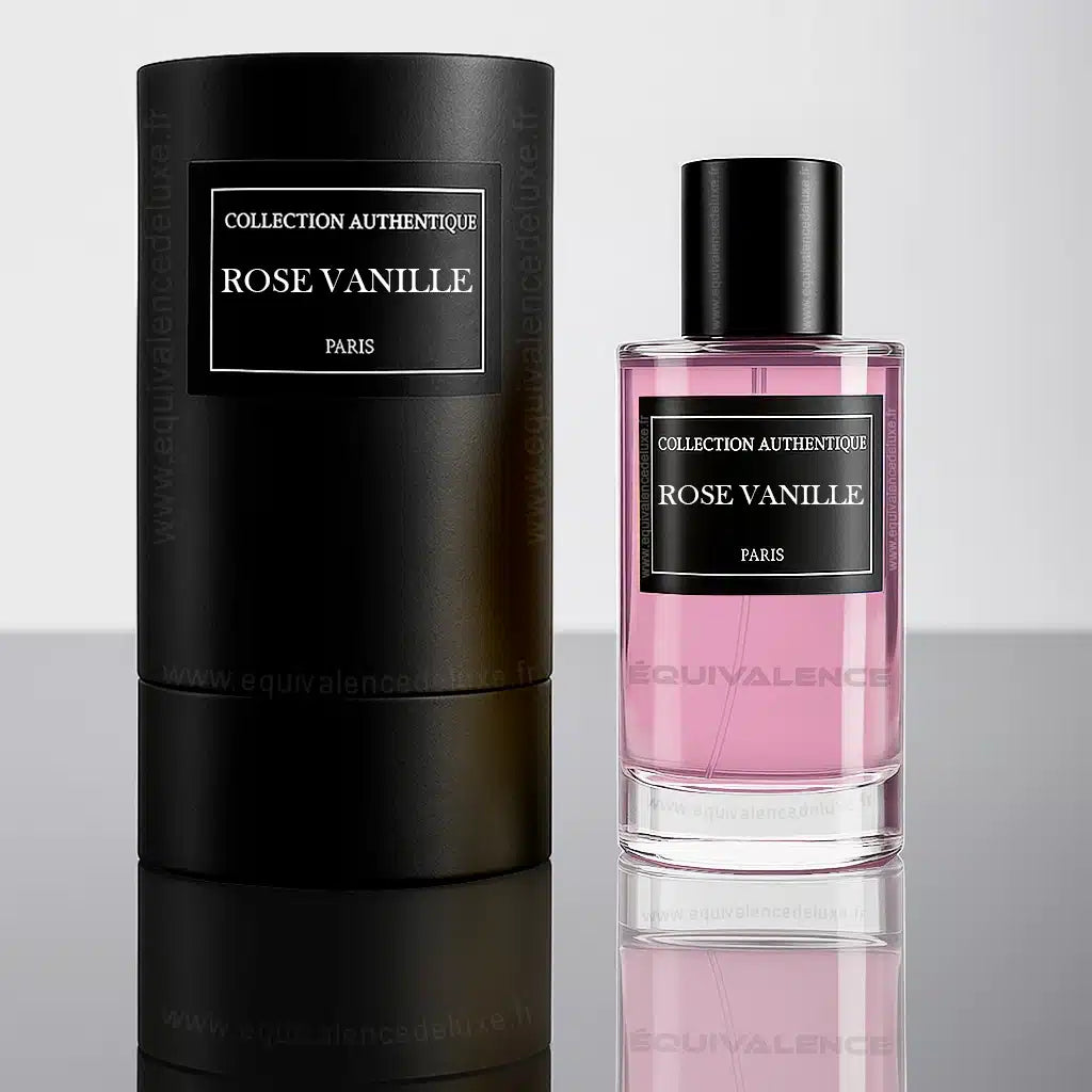 Rose Vanille – Collection Privée L'Authentique | Eau de Parfum Féminin 50 ml | Floral Gourmand