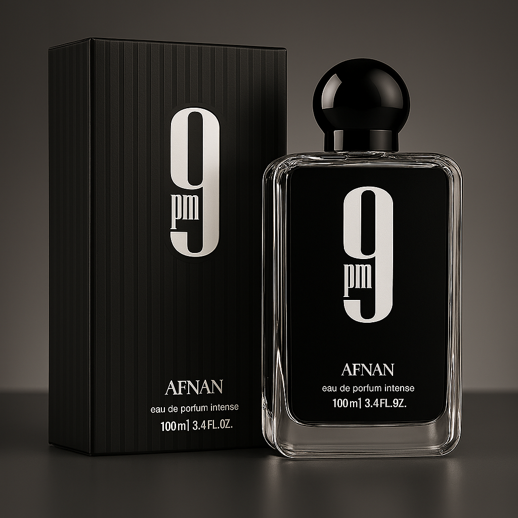 Afnan 9 PM – Eau de Parfum Homme Aromatique Gourmand 100ml | Afnan