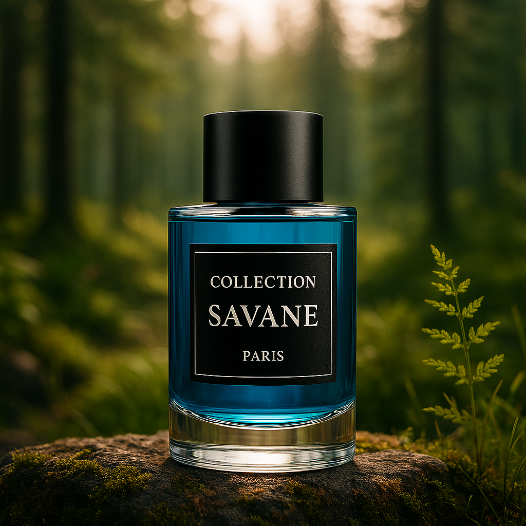 Savane – Eau de Parfum Homme | Fraîcheur Boisée & Intense