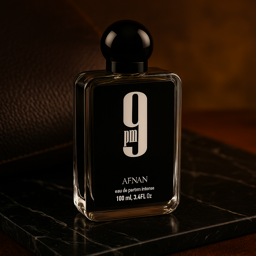 Afnan 9 PM – Eau de Parfum Homme Aromatique Gourmand 100ml | Afnan