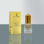 Musc Gold – El Nabil : Huile Parfumée Sans Alcool Élégante et Lumineuse (5 ml)