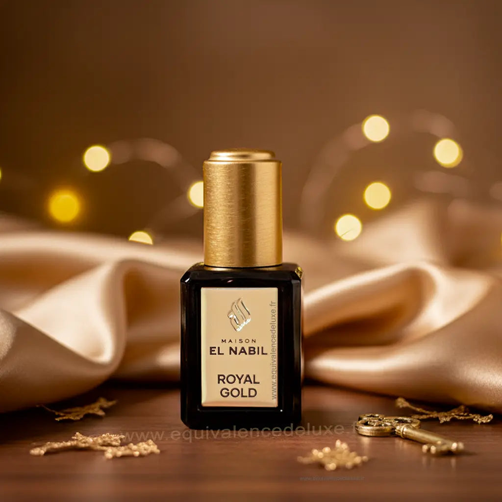 Royal Gold – Extrait de Parfum Musc Roll-On 6 ml – Maison El Nabil