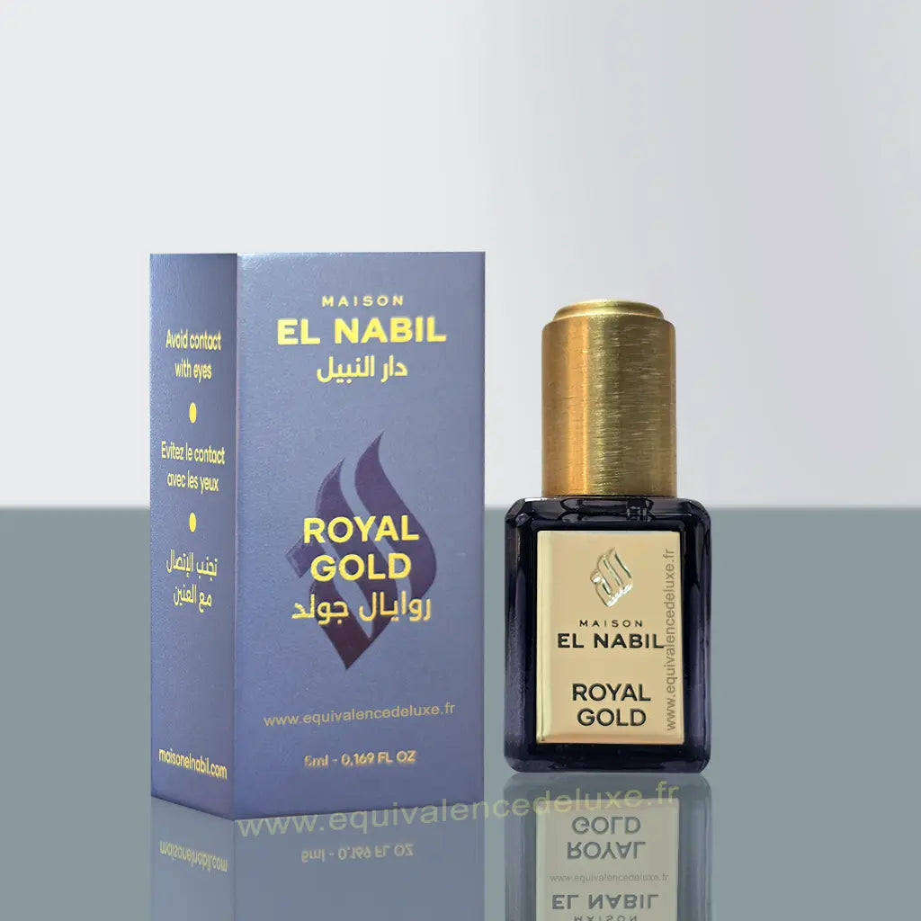 Royal Gold – Extrait de Parfum Musc Roll-On 6 ml – Maison El Nabil