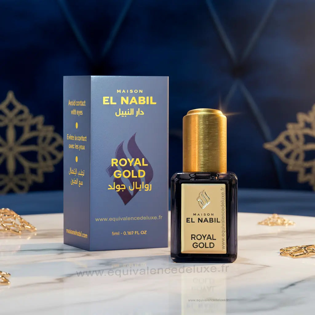 Royal Gold – Extrait de Parfum Musc Roll-On 6 ml – Maison El Nabil
