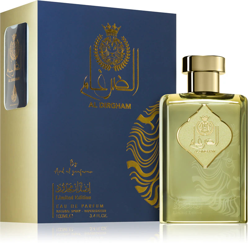Al Dirgham Limited Edition – Eau de Parfum Fruité Épicé Unisexe | Ard Al Zaafaran