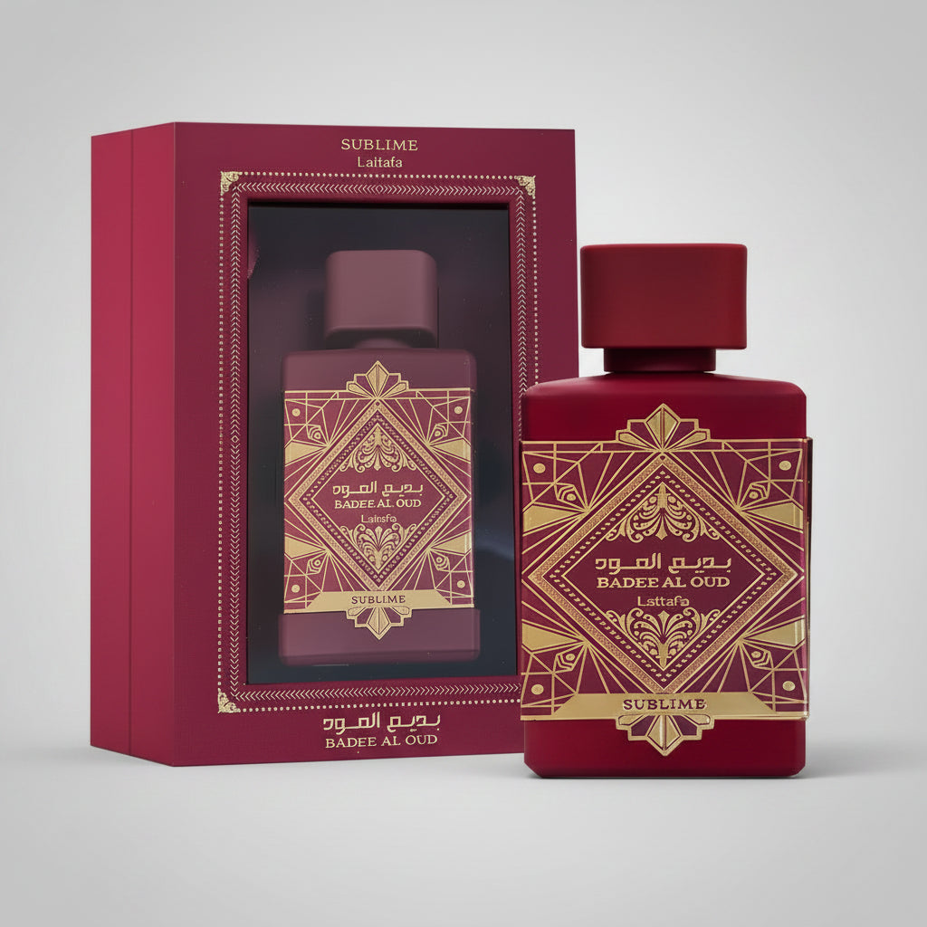 Badee Al Oud Sublime – Eau de Parfum Fruité Floral Unisexe | Lattafa