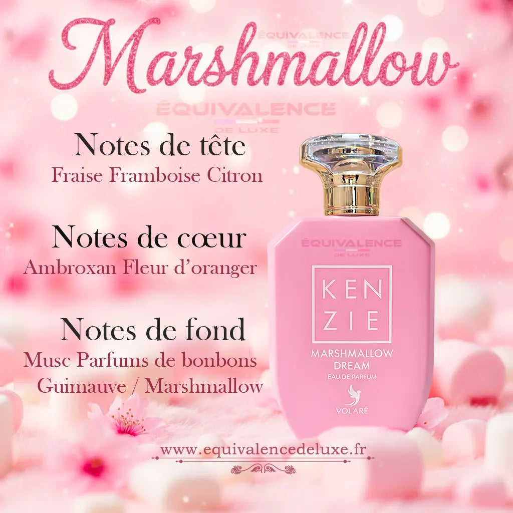 Marshmallow Dream – Kenzie – Parfum Gourmand Sucré et Addictif