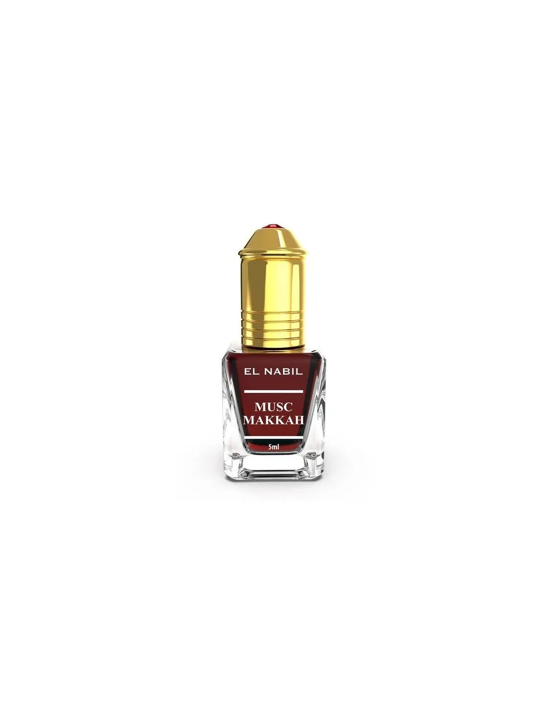 Musc Makkah – El Nabil – Extrait de Parfum 5 ml Sans Alcool
