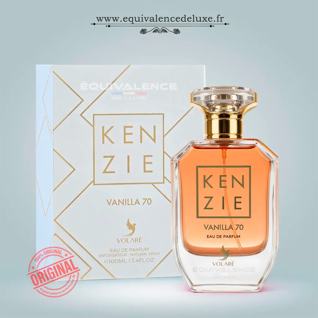 Vanilla 70 – Parfum Vanille Gourmand Femme – Kenzie