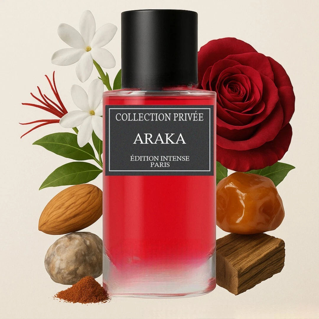 Araka – Eau de Parfum Floral Oriental Unisexe | 50 ml