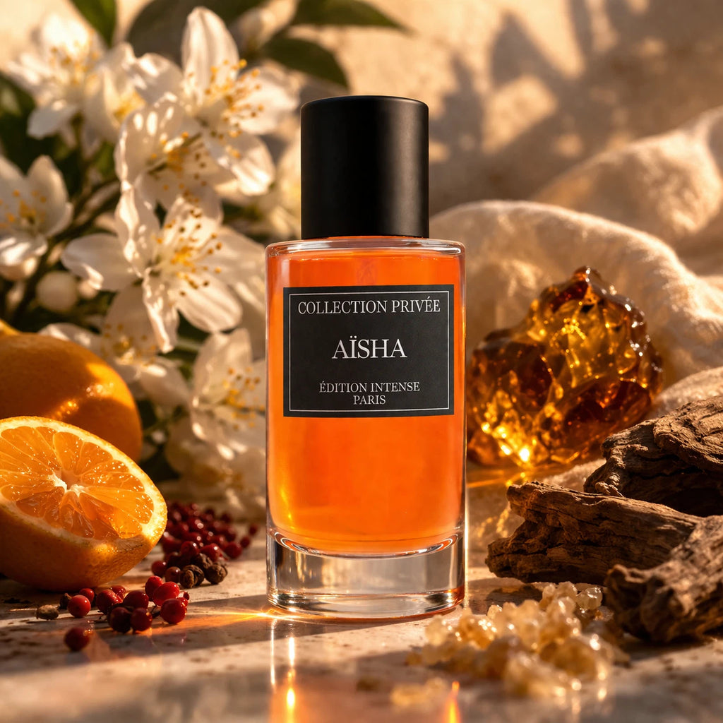 Aïsha – Eau de Parfum Frais & Oriental Unisexe | 50 ml