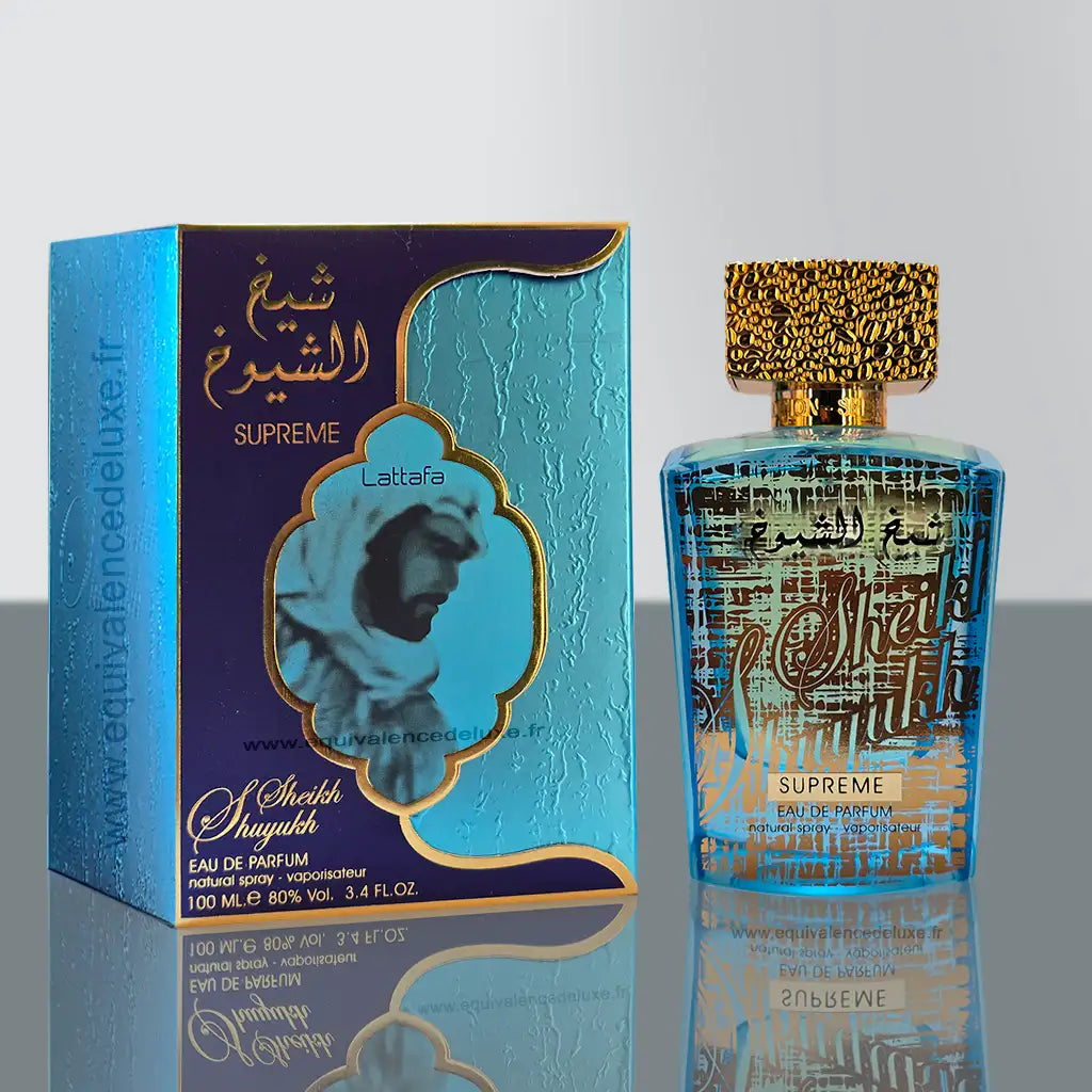 Sheikh Al Shuyukh Supreme – Eau de Parfum Oriental Gourmand Unisexe 100ml | Lattafa